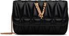 Versace Black Virtus Mini Bag