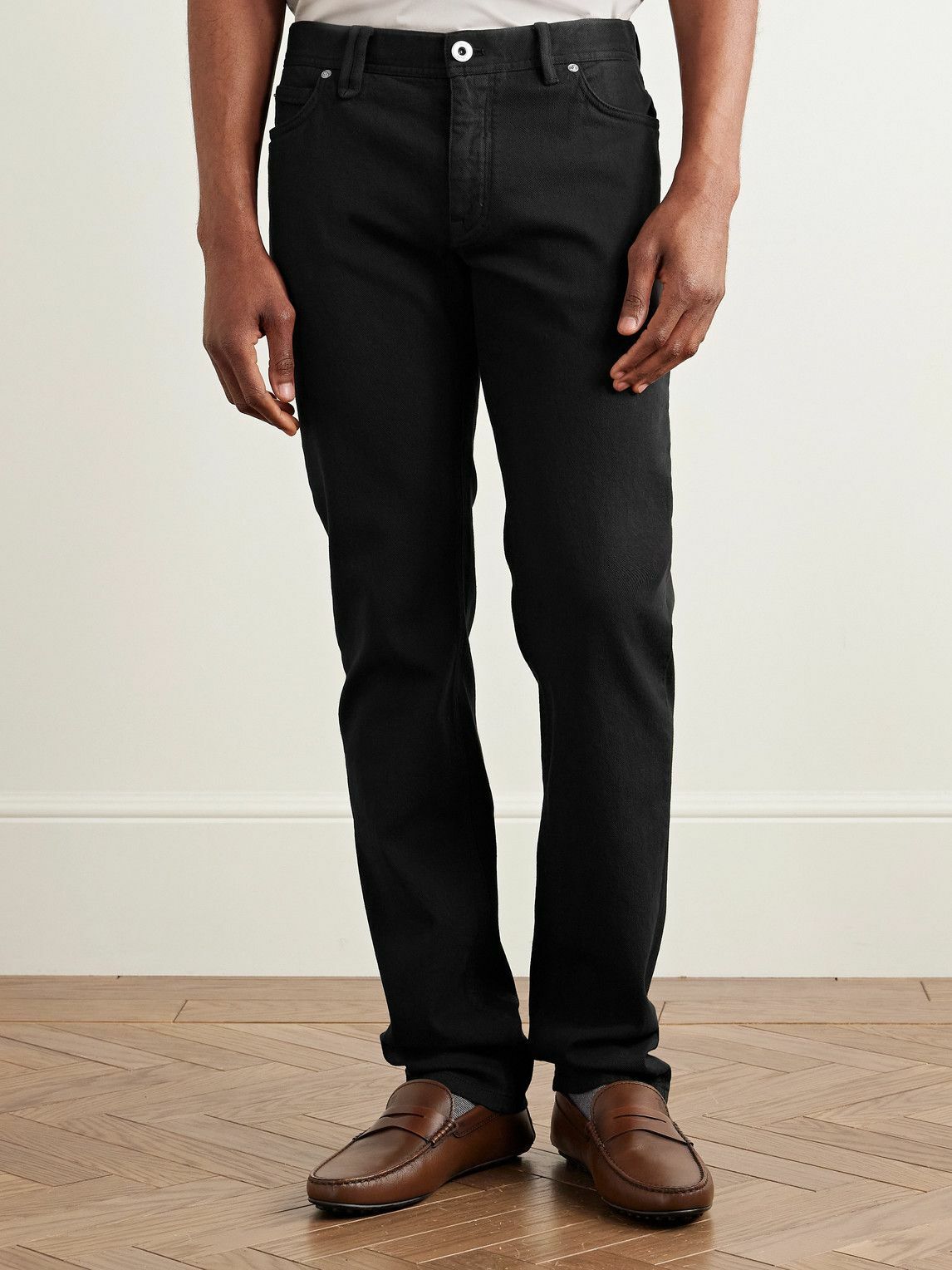 Brioni - Meribel Slim-Fit Jeans - Black