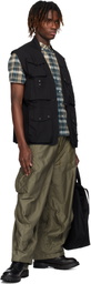 NEEDLES Black Field Vest