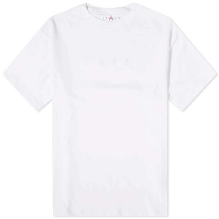 Photo: Air Jordan Men's x J Balvin Solid T-Shirt in White