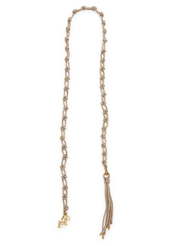 Photo: Rosantica Capri Crystal-embellished Strap - Beige - One Size