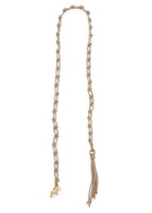 Rosantica Capri Crystal-embellished Strap - Beige - One Size