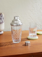 Soho Home - Barwell Crystal and Stainless Steel Cocktail Shaker