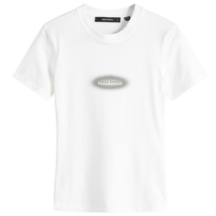 Photo: Daily Paper Women's Dotted Type T-Shirt in White
