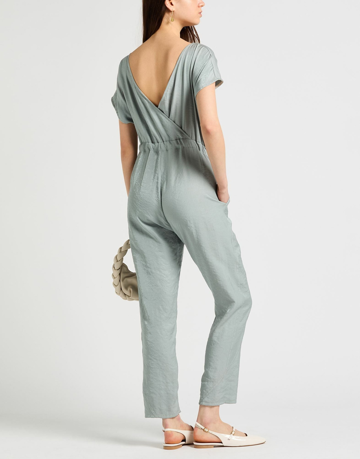 Jucca Womens Jumpsuit in Sage green