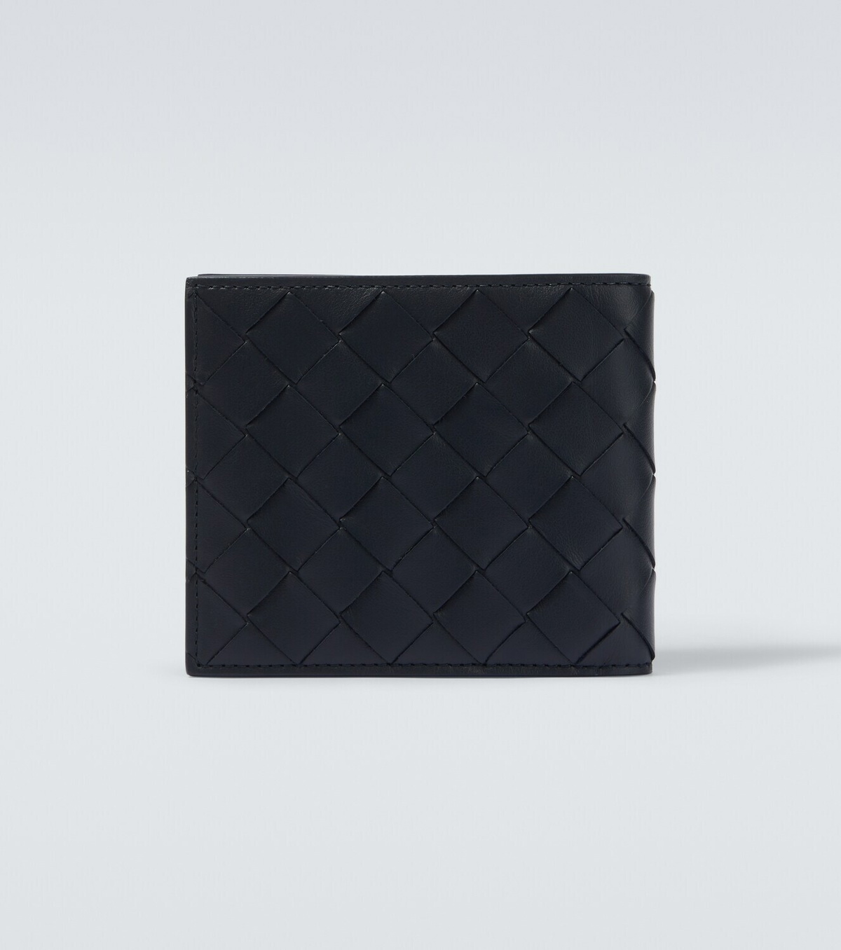 Bottega Veneta Intrecciato leather bifold wallet