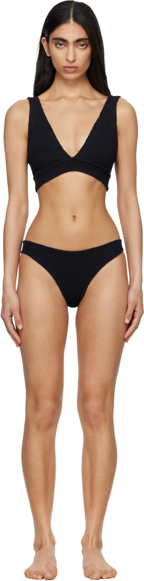 Hunza G Black Carla Bikini