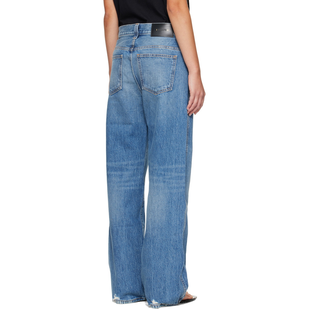 KHAITE Blue Bonnie Jeans
