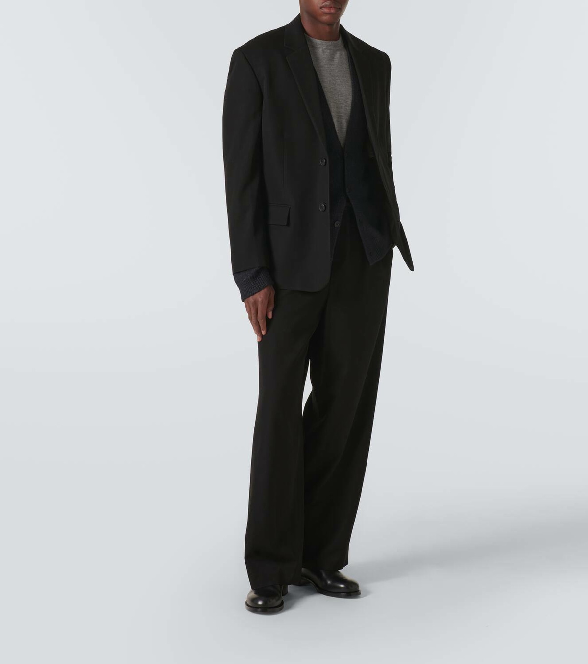 The Row Donatello wool wide-leg pants The Row