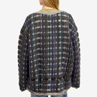 Collina Strada Women's Woolly Sweater in Vitelli Brown Plaid