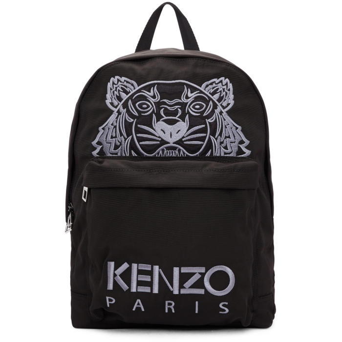 Photo: Kenzo Black Tiger Logo Backpack