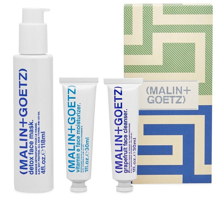 Photo: Malin + Goetz fresh faced starter kit (detox face mask, GFC,