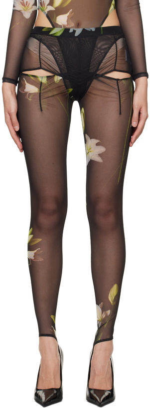 Photo: Puppets and Puppets Black Carly Leggings