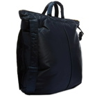 Porter-Yoshida & Co. 2-Way Helmet Bag in Iron Blue