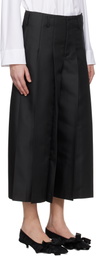 Comme des Garçons Black Gabardine Medium Trousers