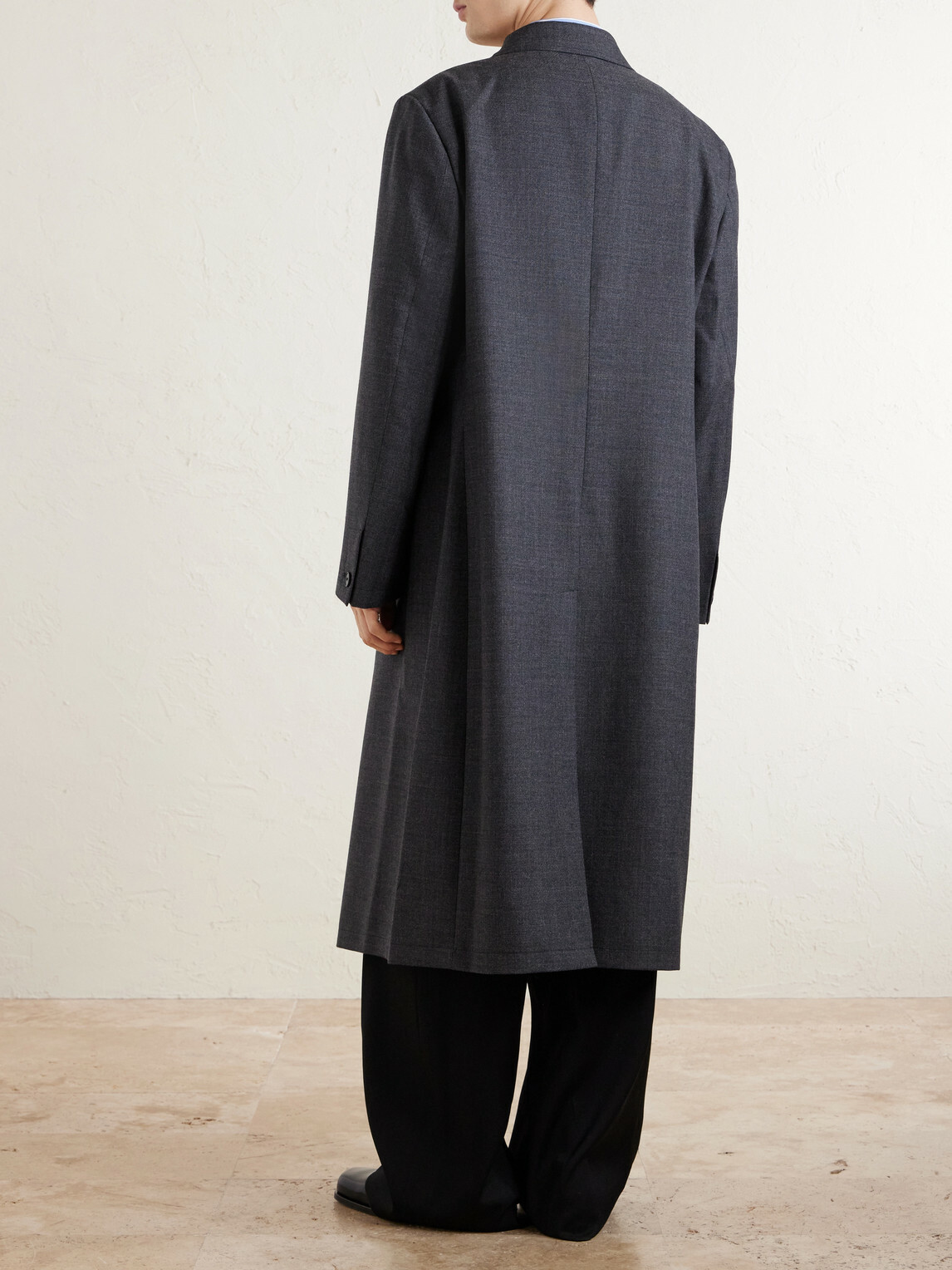 mfpen - Conference Double-Breasted Wool Coat - Gray