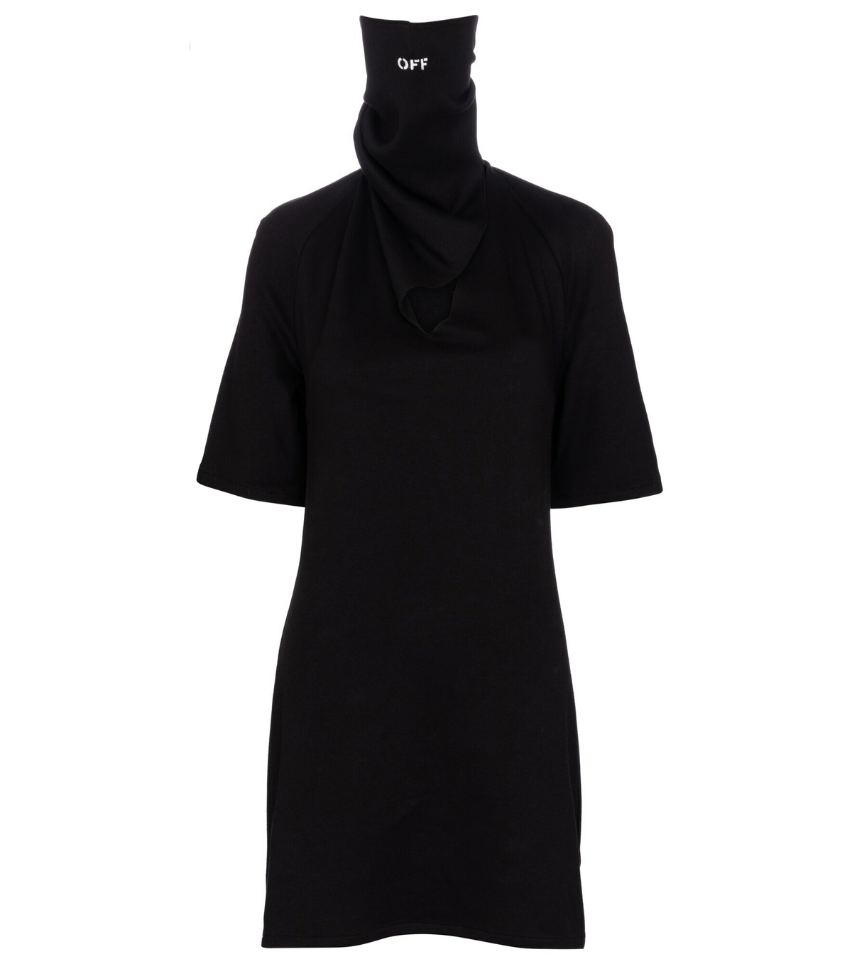 Off-White - Bandana cotton jersey minidress
