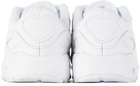 Nike Baby White Air Max 90 LTR Sneakers