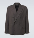 Our Legacy Halt striped wool and cotton blazer