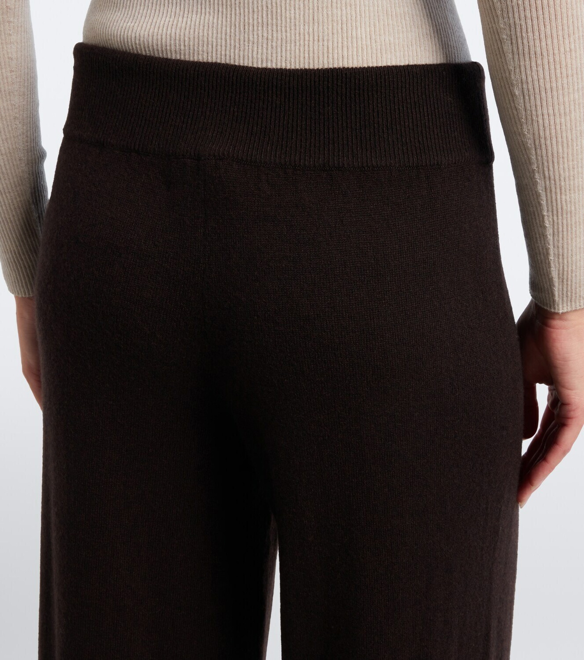 Lisa Yang Sofi cashmere wide-leg pants