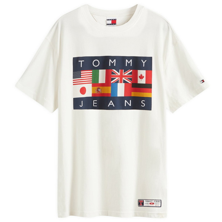 Photo: Tommy Jeans Men's Archive Games T-Shirt in Ancient White