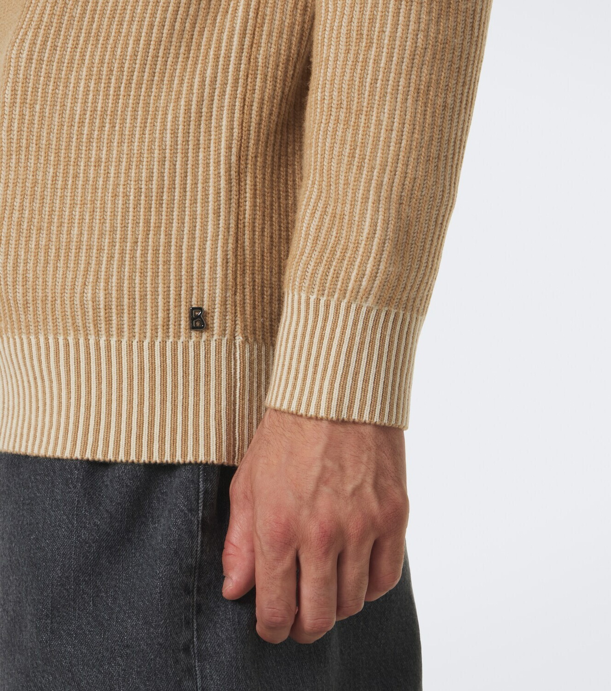 Bogner Dwayne wool and cashmere half-zip sweater