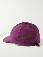 Stone Island - Logo-Embroidered ECONYL® Nylon Metal Baseball Cap - Purple