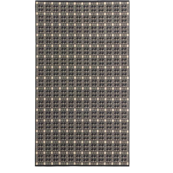 Photo: Autumn Sonata Black & Beige Alma Bath Sheet