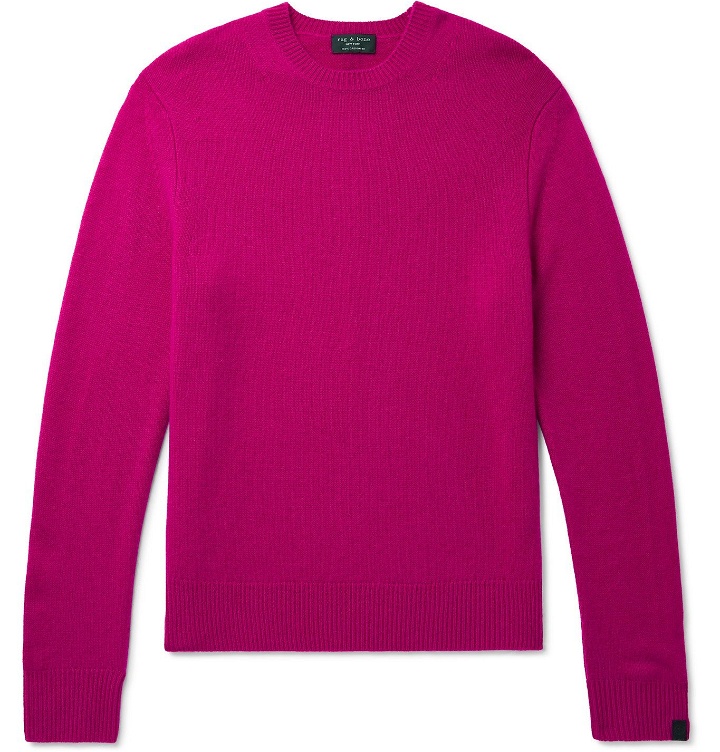 Photo: RAG & BONE - Haldon Cashmere Sweater - Pink