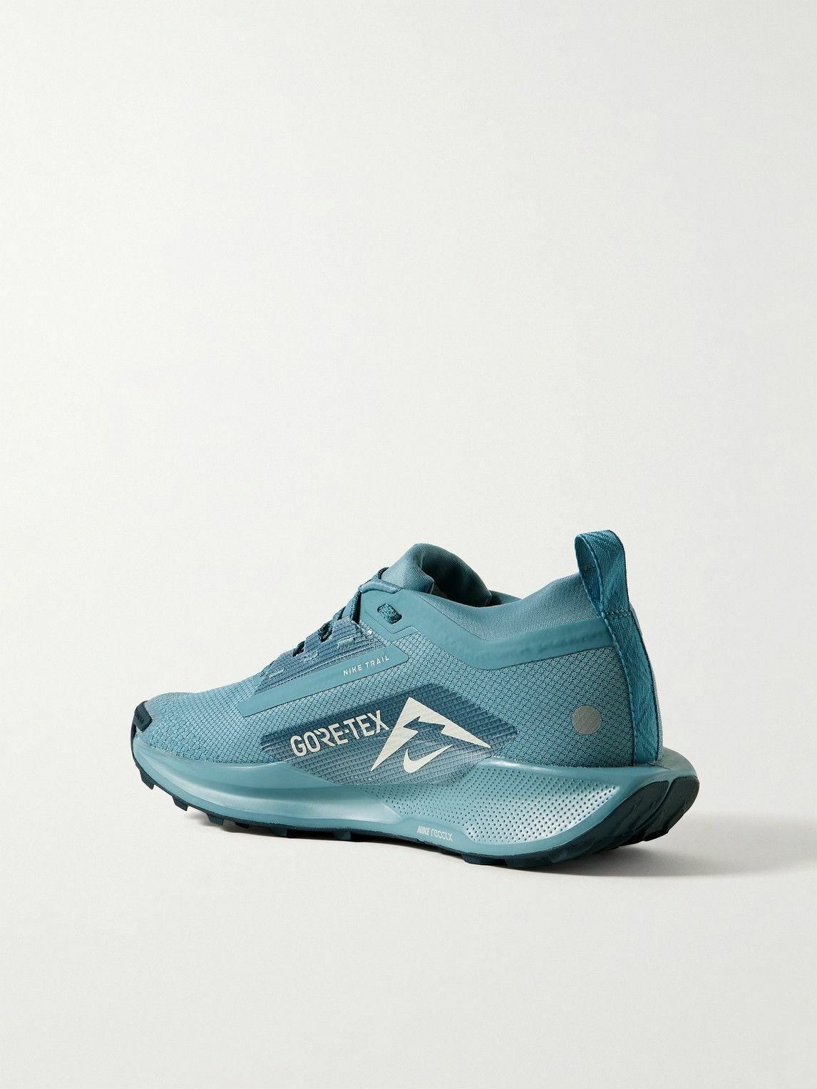 Nike Running - Pegasus Trail 5 Stretch-Jersey and Rubber-Trimmed GORE-TEX Running Sneakers - Blue