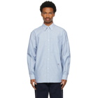 Loewe Blue Cotton Oxford Shirt
