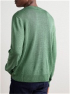 Zegna - Linen and Silk-Blend Sweater - Green