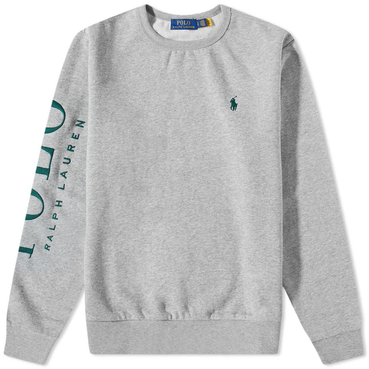 Photo: Polo Ralph Lauren Logo Sleeve Crew Sweat