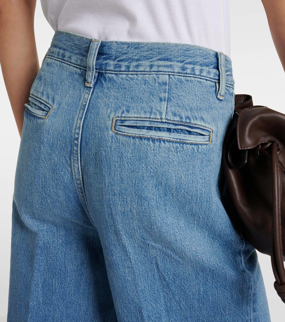 Frame Extra Wide Leg high-rise jeans Frame Denim