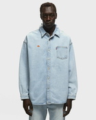 Erl Erl X Levis Overshirt Woven Blue - Mens - Overshirts