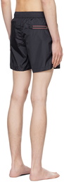 Moncler Navy Patch Swim Shorts