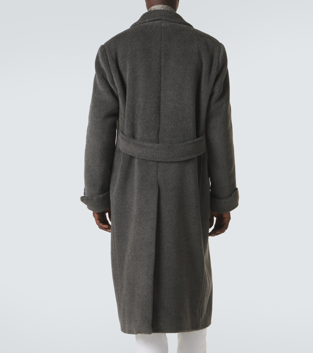 Umit Benan Gianni alpaca and wool coat