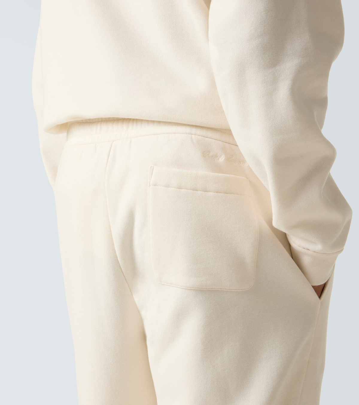Ralph Lauren Purple Label Cotton and cashmere straight pants