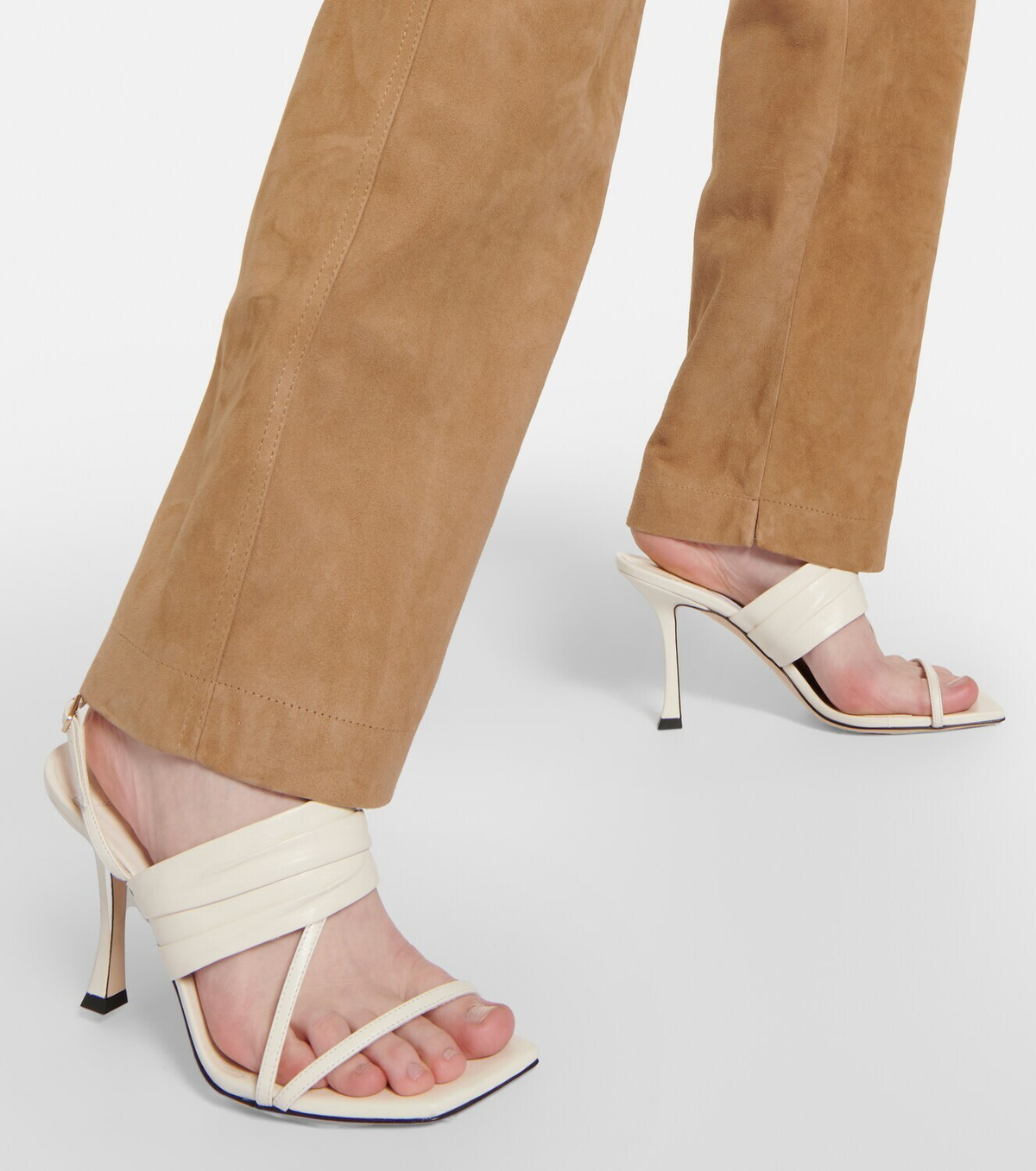 関税,送料無料 JIMMY CHOO Beziers 90 サンダル Jimmy Choo - Beziers 90 leather sandals Jimmy Choo