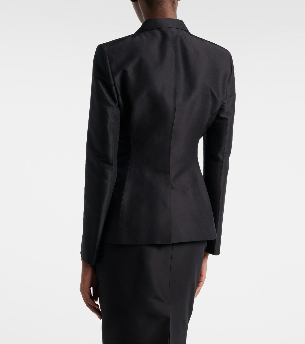 Gucci Silk faille blazer