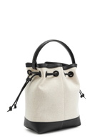 Mansur Gavriel Flores Canvas Bucket bag - Natural - One Size
