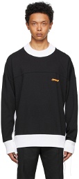 Ambush Black Fleece Panel Sweatshirt