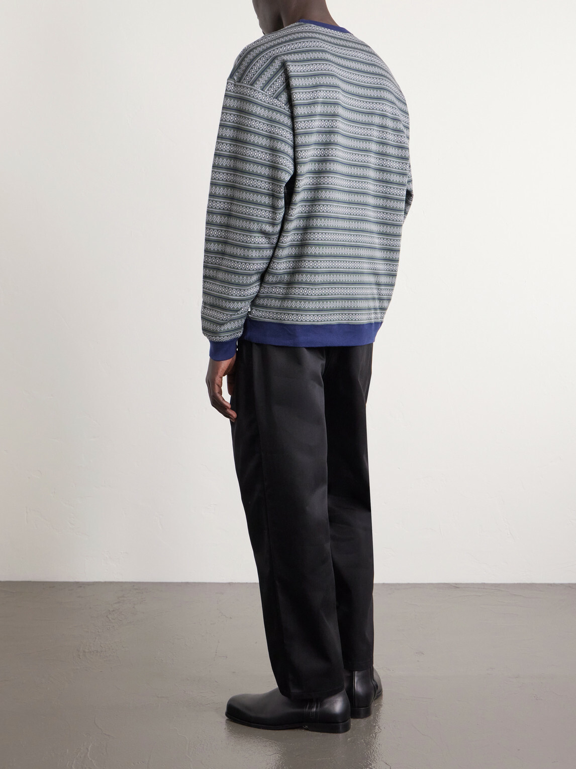 WTAPS - Straight-Leg Pleated Twill Trousers - Black