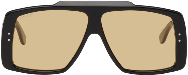 Photo: Gucci Black Square Sunglasses