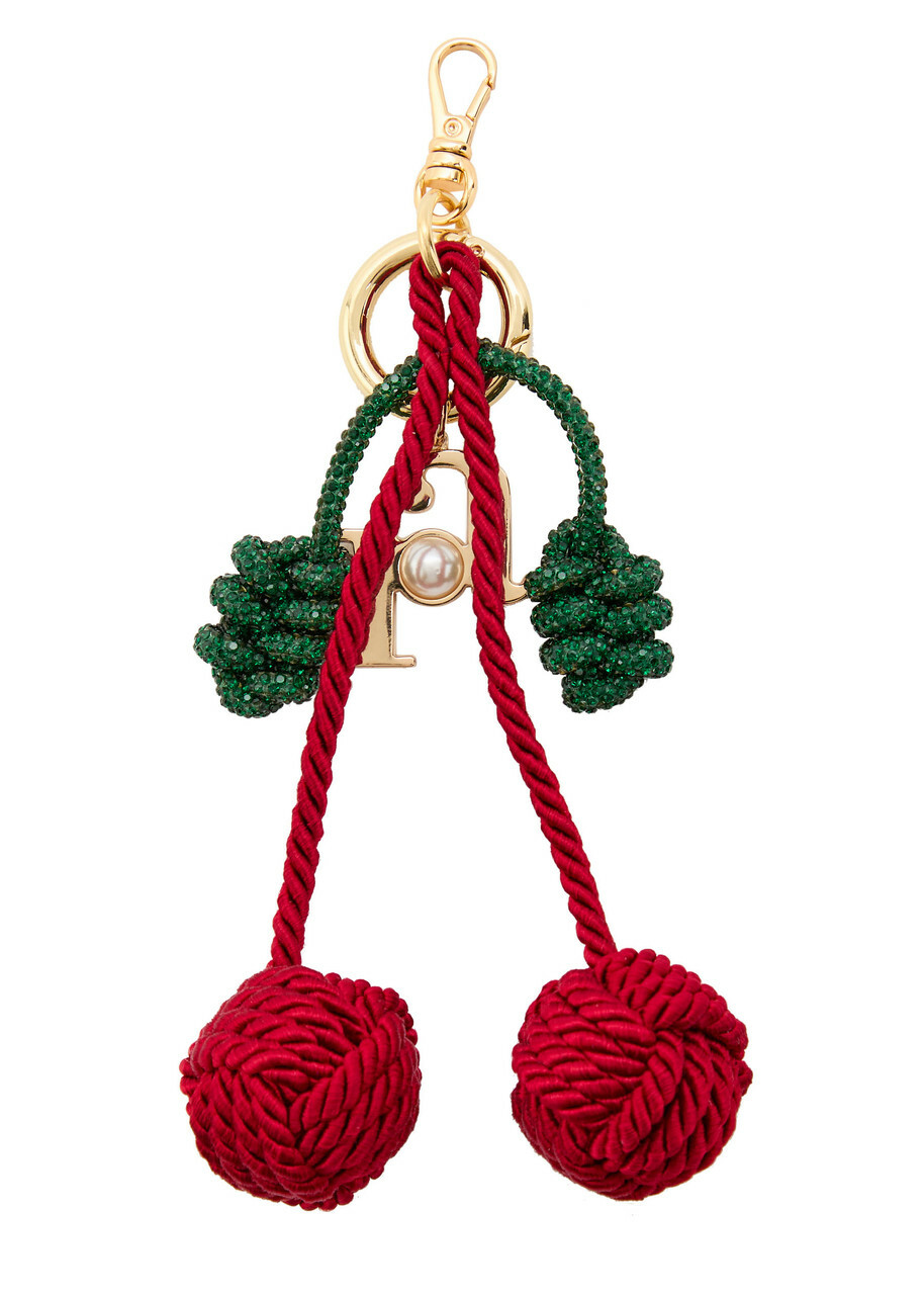 Rosantica Cherry Charm Crystal-embellished bag Charm - Multicoloured - One Size