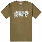 Fucking Awesome Men's Burnt Stamp T-Shirt in Olive