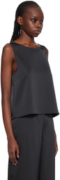 LESET Navy Barb Tank Top
