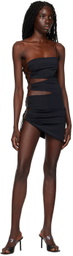 Jade Cropper Black Cut Out Minidress