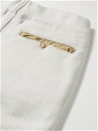 Remi Relief - Slim-Fit Cotton-Blend Jersey Sweatpants - Neutrals