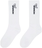HommeGirls 3-Pack White Original Tube Socks
